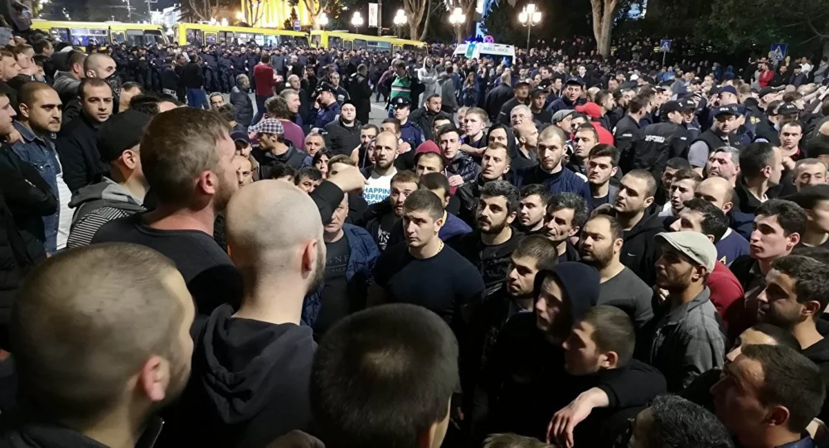 Участники акции в Тбилиси начали расходиться по домам