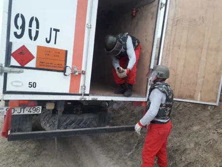 Ağstafada 3 ədəd top mərmisi tapılıb