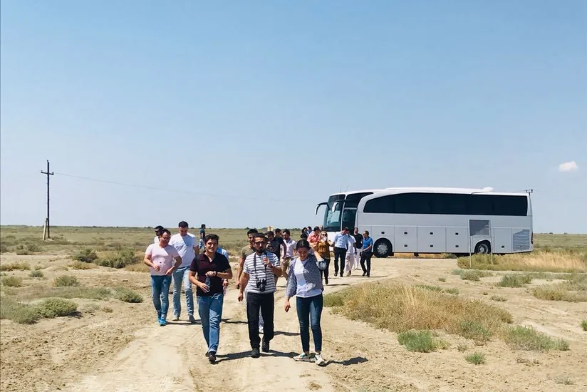 AzTA-nın üzvləri üçün Şirvan Milli Parkının ərazisinə infotur təşkil olunub