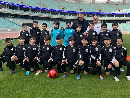 Rayan Giqqz Bakı Olimpiya Stadionunda - FOTO