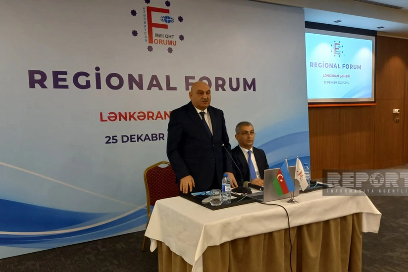 Lənkəranda Milli QHT Forumunun regional tədbiri keçirilib