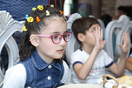 Bakıda valideyn himayəsindən məhrum olunmuş uşaqlar üçün şənlik keçirilib