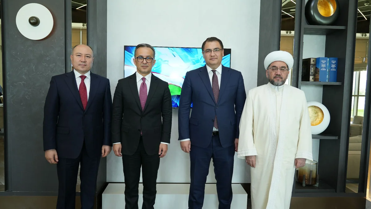 Azərbaycanla Özbəkistan din sahəsində əlaqələrin genişləndirilməsi haqqında müzakirələr aparıb