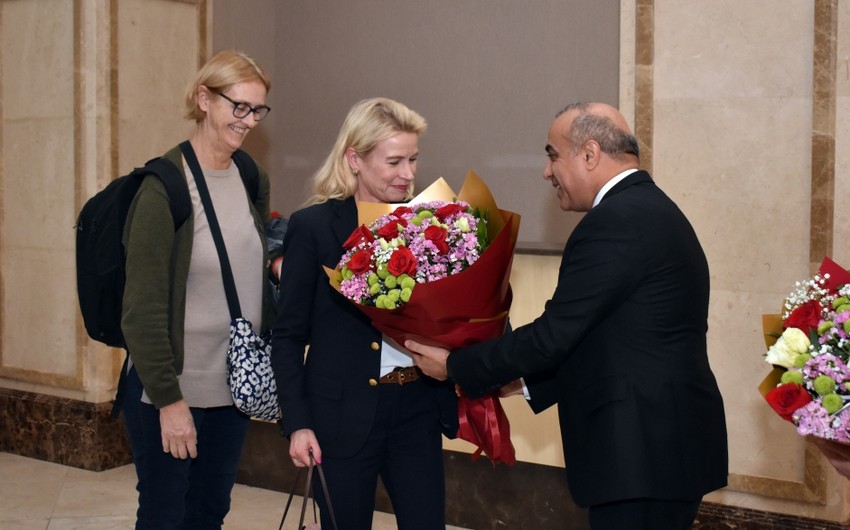 ATƏT PA-nın prezidenti Azərbaycana səfərə gəlib - FOTO