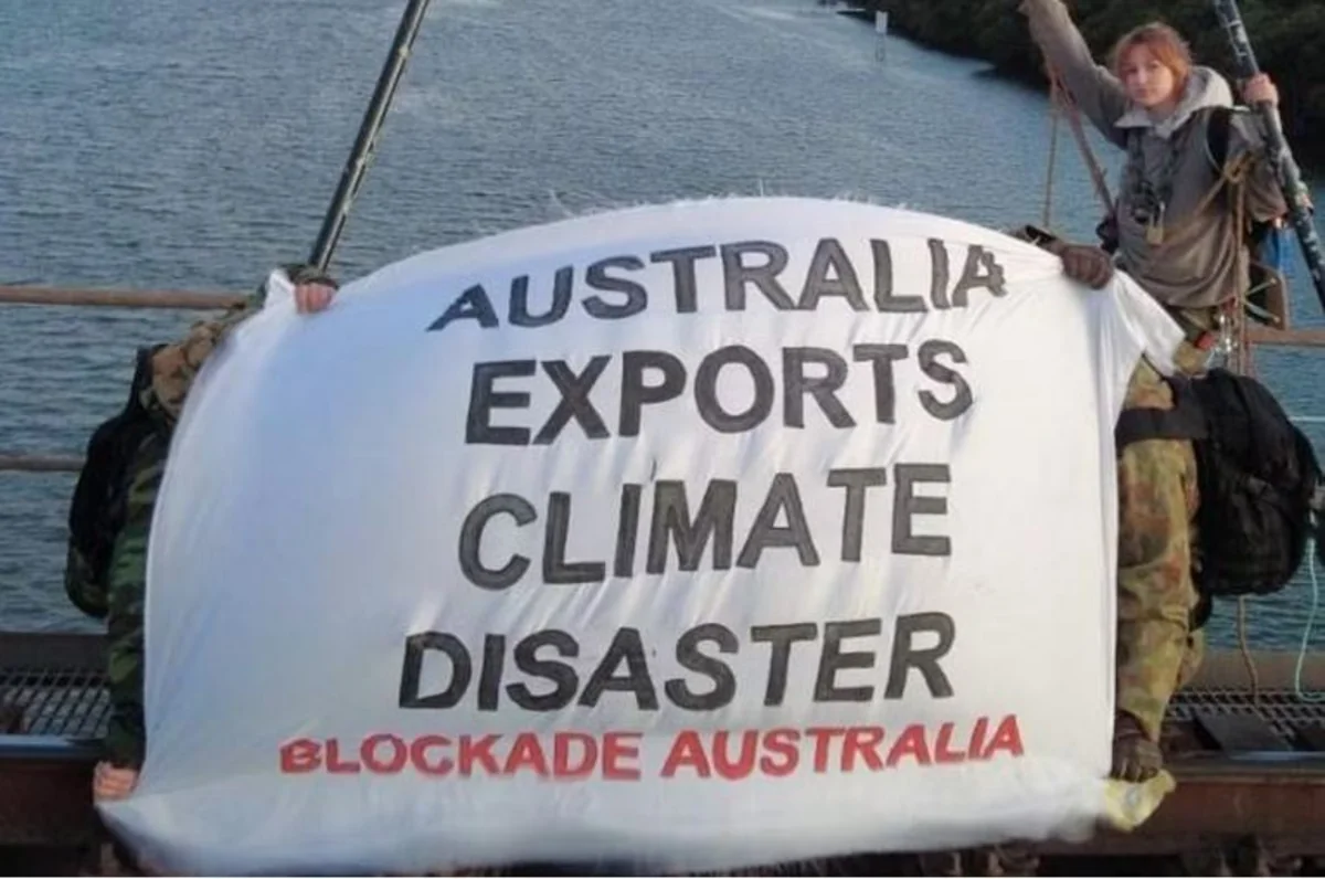 Climate protesters block coal shipments in 3 Australian states