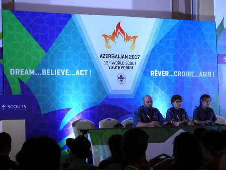 В Габале проходит 13-й Всемирный скаутский молодежный форум