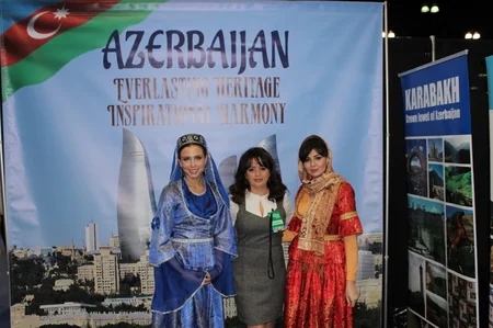 Erməni lobbisi Los-Ancelesdə Azərbaycan stendinin işinə mane olmağa cəhd göstərib