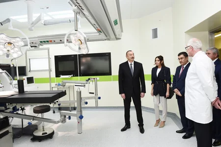Prezident İlham Əliyev Bona Dea Beynəlxalq Hospitalının açılış mərasimində iştirak edib - YENİLƏNİB