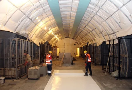 Metronun Sahil stansiyasında eskalatorların sazlanmasına başlanılıb
