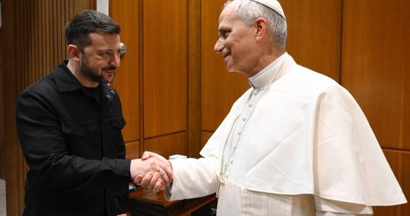 Roma Papası Ukrayna nümayəndə heyətini qəbul edib