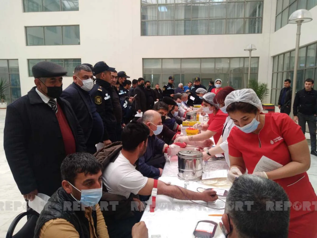 Cəlilabad rayonunda qanvermə aksiyası keçirilib