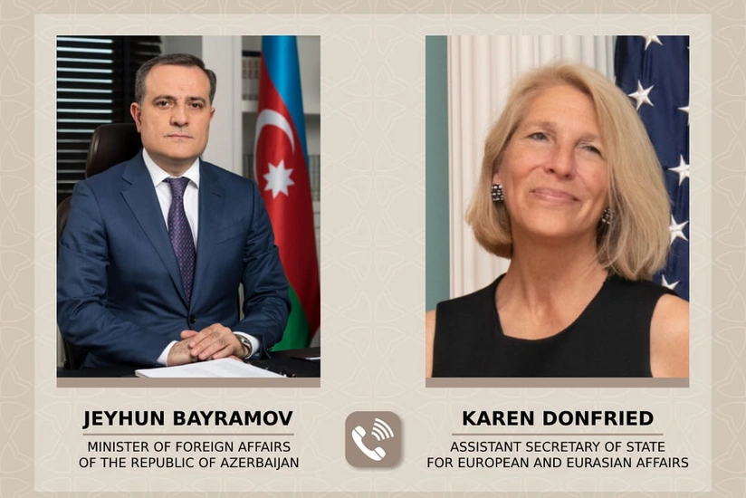 Azerbaijani FM informs US Assistant Secretary of State about border provocation committed by Armenia