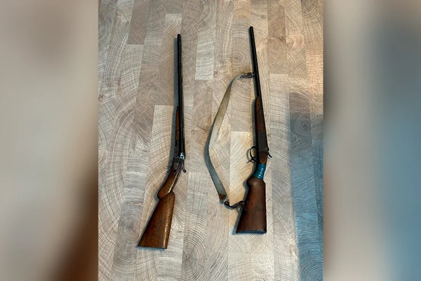 Ağdaş sakinləri tüfəngləri polisə təhvil veriblər