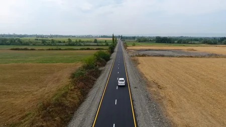 Balakəndə yeni kəndlərarası yolun yenidən qurulması yekunlaşıb
