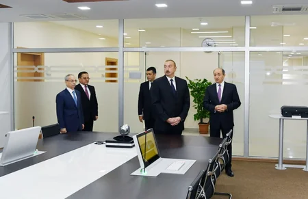 Prezident Binəqədi Rayon Məhkəməsinin yeni inzibati binasının açılışında iştirak edib - YENİLƏNİB