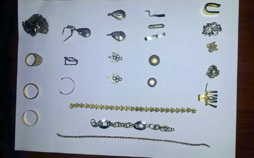 Azərbaycana qanunsuz yolla qızıl-zərgərlik məmulatlarının keçirilməsinin qarşısı alınıb