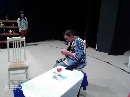 Dərbənd teatrı Bakıda Ac hərifləri nümayiş etdirib