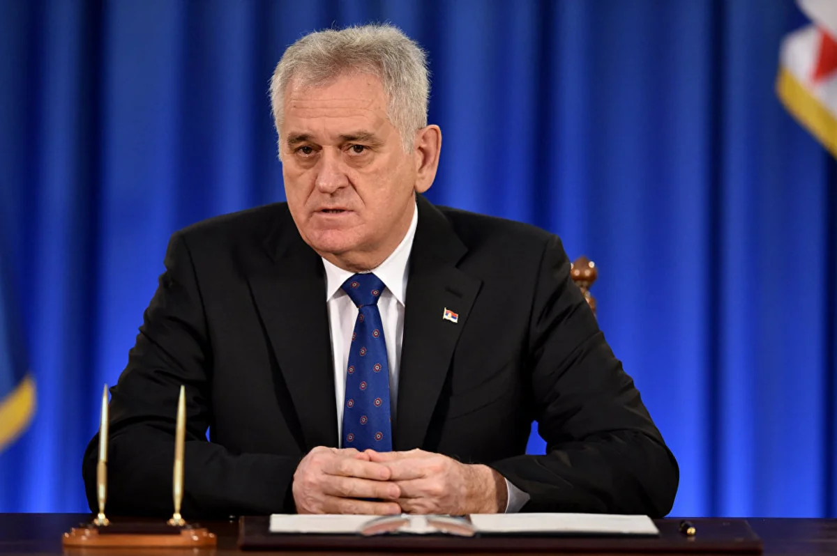 Serbiya prezidenti Kosovonu müharibəyə təhrik etməkdə günahlandırıb