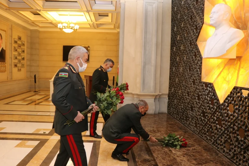 Hərbi Prokurorluqda Heydər Əliyevin anım mərasimi keçirilib