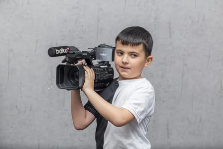 Festive atmosphere at Report News Agency on Children's Day
