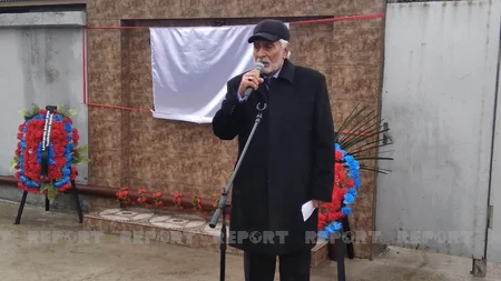 Lənkəranda Əməkdar artistin xatirə lövhəsi açılıb