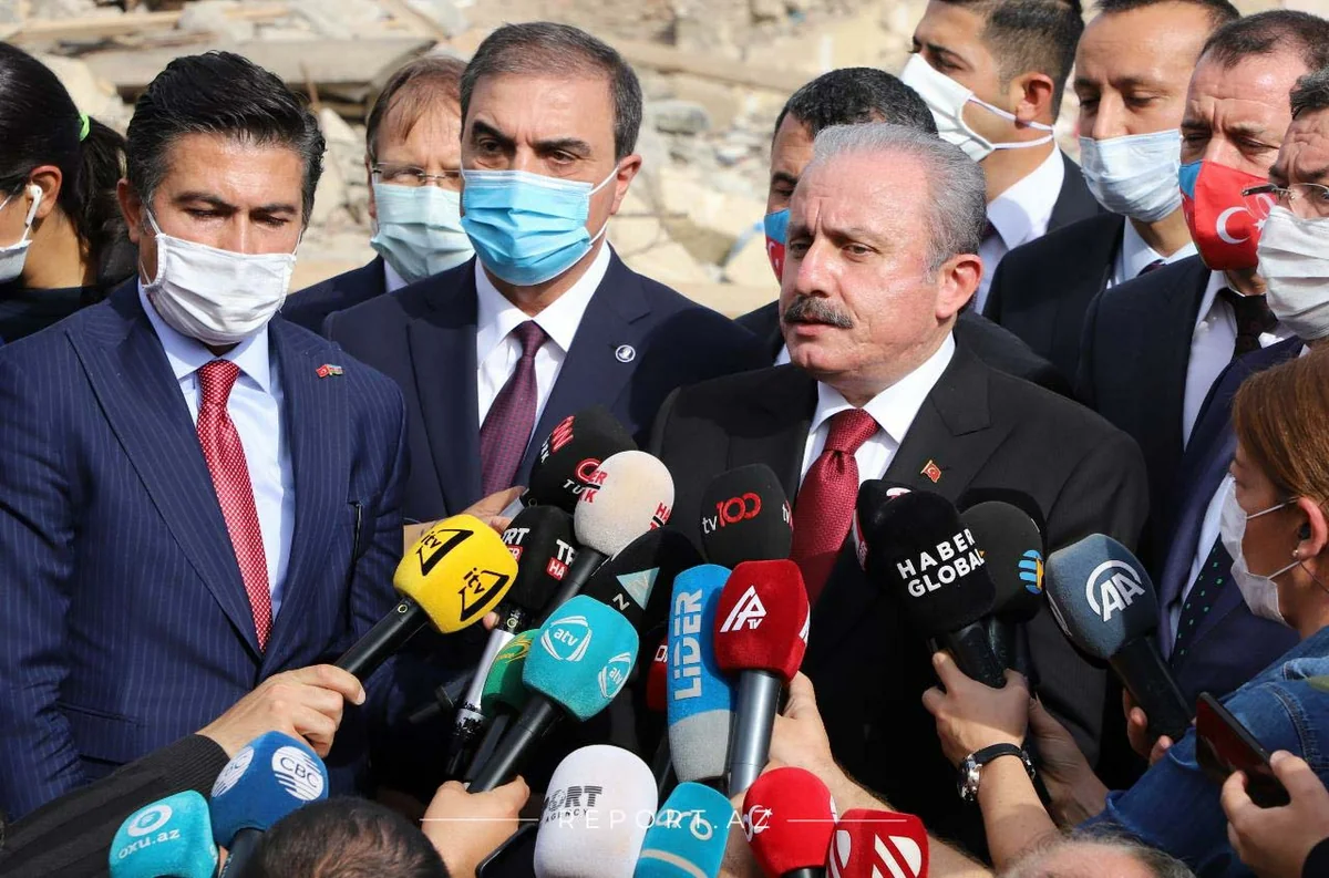 TBMM sədri Ermənistanın Türkiyəyə embarqo qoymasını lətifə adlandırdı