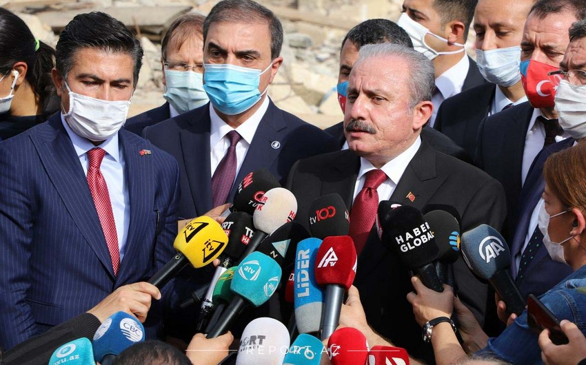 TBMM sədri Ermənistanın Türkiyəyə embarqo qoymasını lətifə adlandırdı