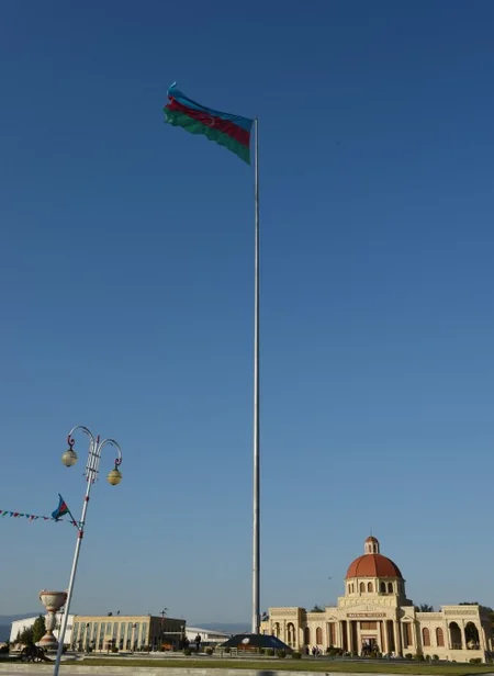 President Ilham Aliyev viewed Flag Square and Flag Museum in Khachmaz