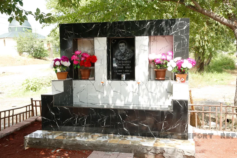 Gürcüstanda Qarabağ şəhidinin doğum günündə adına bulaq açılıb - VİDEO - YENİLƏNİB