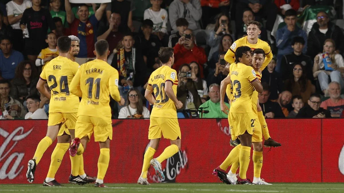Ла Лига: Барселона в гостях разгромила Эльче
