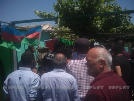 Похоронен шехид Отечественной войны