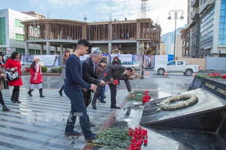 Xocalı balaca rəssamların gözü ilə - FOTOREPORTAJ