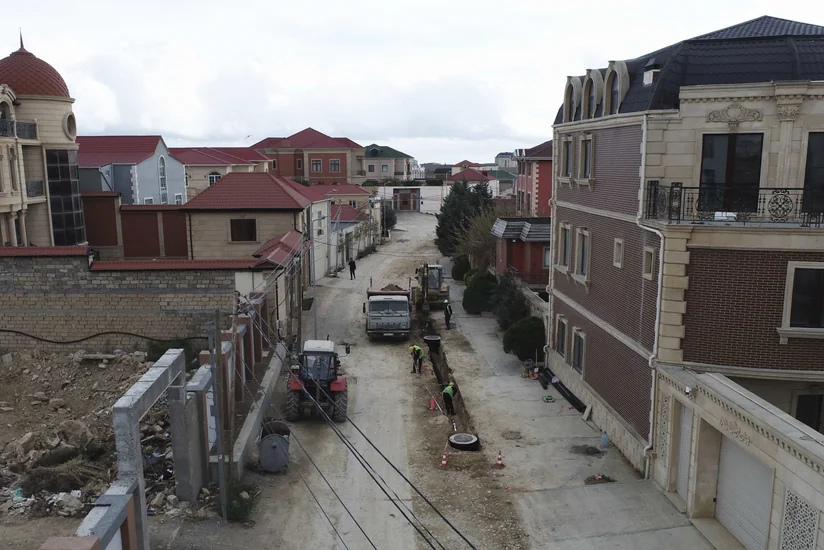 Bakıda yeni içməli və tullantı su şəbəkələri yaradılır
