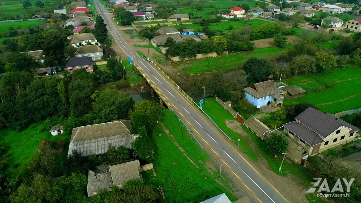 Masallıda 51 min əhalinin istifadə etdiyi yollar yenidən qurulub