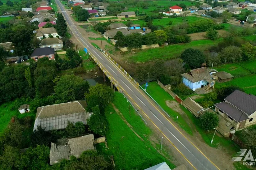 Masallıda 51 min əhalinin istifadə etdiyi yollar yenidən qurulub