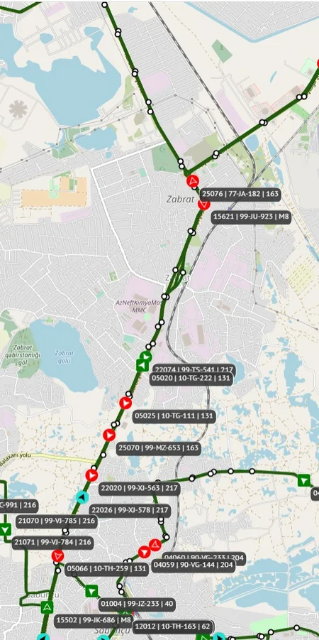 BNA: 62 avtobusun hərəkət intervalında gecikmələr var