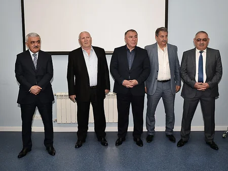 AFFA rəhbərliyi milli komanda ilə görüşüb