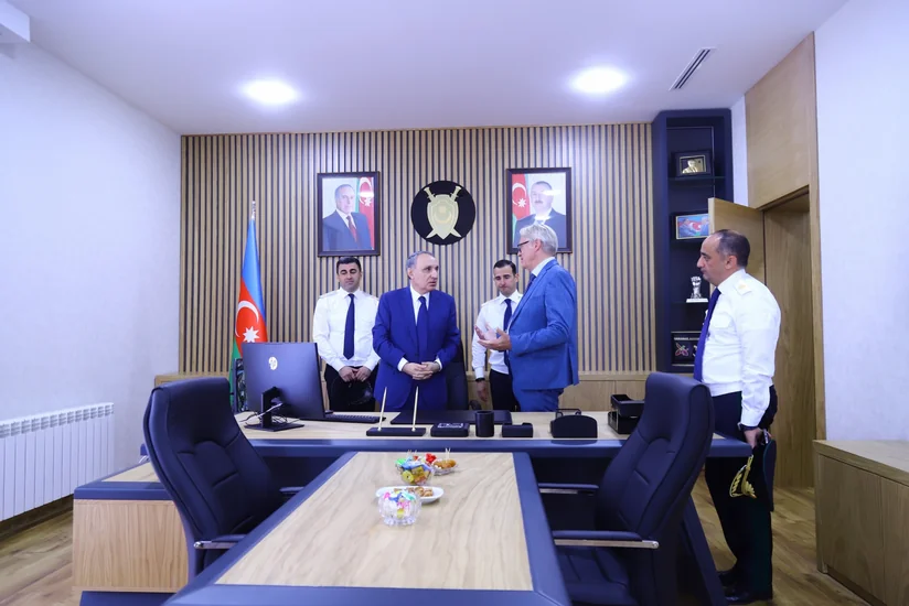 Şəki Rayon Prokurorluğunun yeni inzibati binasının açılışı olub