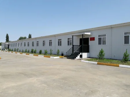 ​В прифронтовой зоне сдана в эксплуатацию очередная воинская часть