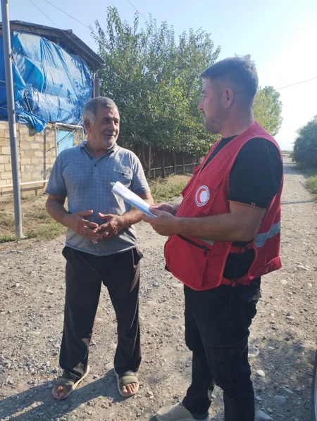 Keçmiş məcburi köçkünlər üçün mina təhlükəsinə dair təlimlər keçirilib