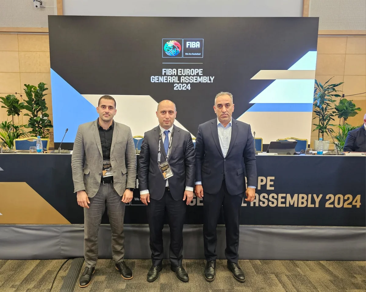 Azerbaijan Basketball Federation officials participate in assembly of FIBA