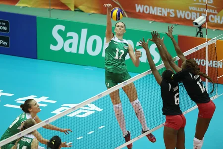Azerbaijan women's national volleyball team gains second victory in world championship