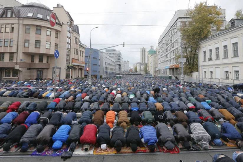 В Москве отмечают Гурбан байрамы