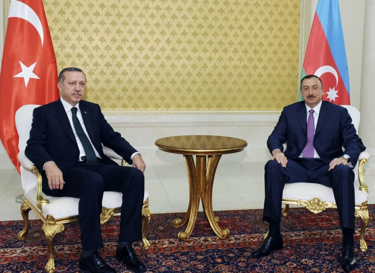 Official welcome ceremony held for Turkish President in Azerbaijan