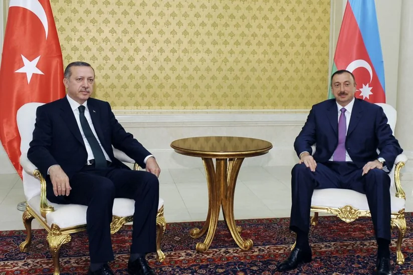 Azərbaycanda səfərdə olan Türkiyə prezidentinin rəsmi qarşılanma mərasimi olub