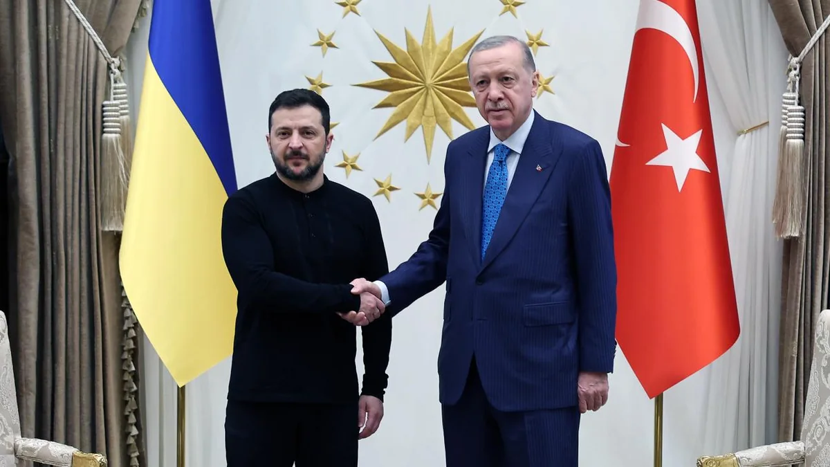 Ərdoğanla Zelenski ikitərəfli, regional və qlobal məsələləri müzakirə edib