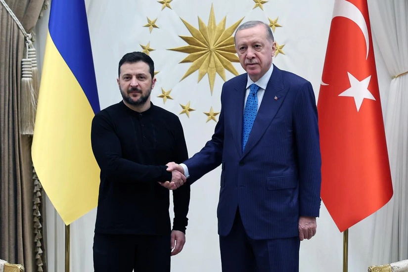 Ərdoğanla Zelenski ikitərəfli, regional və qlobal məsələləri müzakirə edib