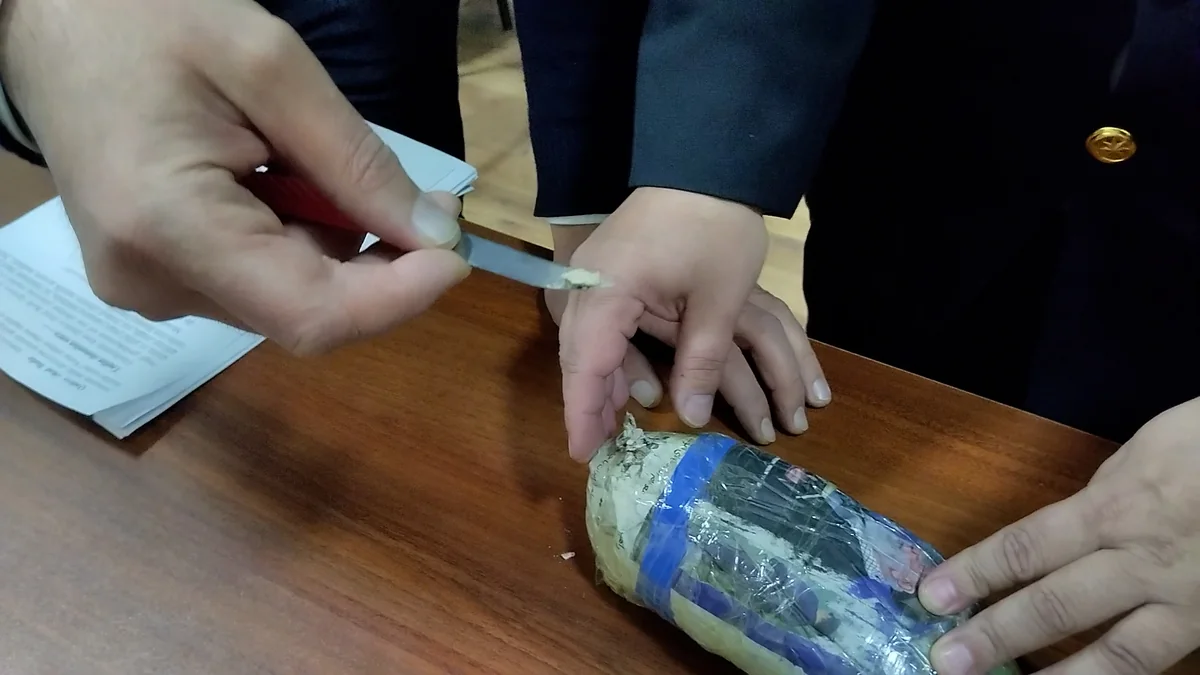 Hökməlidə daha bir nəfərdən 2 kiloqram heroin aşkar edilib