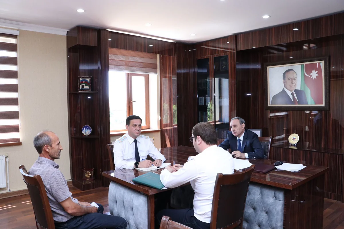Kamran Əliyev İmişli, Saatlı, Sabirabad və Cəbrayıl sakinlərini qəbul edib