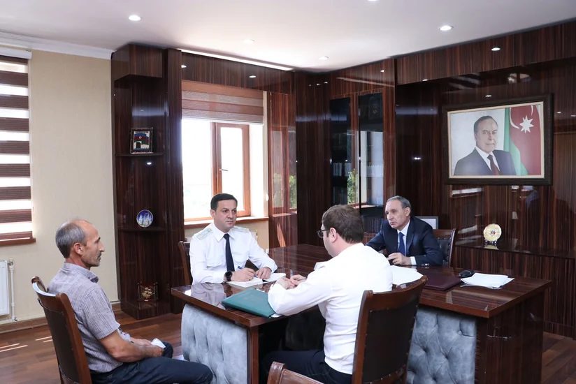 Kamran Əliyev İmişli, Saatlı, Sabirabad və Cəbrayıl sakinlərini qəbul edib